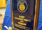 #324/119: 2001, FFA, State, $1000+ Challenge Award, High School