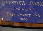 #325/122: 1999, FFA, County, 1st Place FFA Team LS Judging, Page County Fair, High School