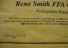 #339/152: 1998, FFA, , Iowa FFA Alumni Assoc S.A.E./Ag Ed Publicity Award - Participation Rating