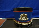 #700/1053: , M = Band, , (drum major hat w/band letter), High School