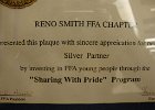 #774/1271: , FFA, State, Iowa FFA Foundation  Silver Partner  "Sharing with Pride" Program, High School