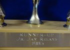 #478/434: 1985, S = Track, , Runner-Up (girls) Jr Jay Relays, Jr High