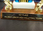 #509/558: 2012, S = Volleyball, , 1st Place  Villisca Jr High Volleyball Tournament, Jr High