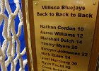 #540/658: 2009, , Conference, Villisca Bluejays Back to Back to Back  Champion  Corner Conference Tournament, High School