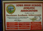 #550/679: 2004-2009, Sports; Academic, , IHSAA Excellence Academic Achievement, High School